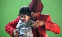 Hrithik with his son Hrehaan Hrithik with his son Hrehaan