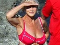 Helen Mirren in a bikini Helen Mirren in a bikini