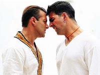 Salman and Akshay Salman and Akshay