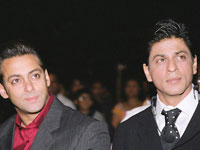 Salman Khan and Shahrukh Khan Salman Khan and Shahrukh Khan