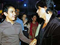 Aamir khan and Shahrukh Khan Aamir khan and Shahrukh Khan