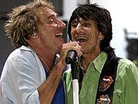 Ronnie Wood and Rod Stewart Ronnie Wood and Rod Stewart
