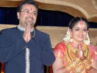 Kavya Madhavan's Reception Kavya Madhavan's Reception