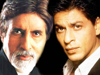 Shahrukh Khan and Amitabh Bachchan Shahrukh Khan and Amitabh Bachchan