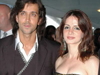 Hrithik and Susanne Hrithik and Susanne