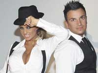 Peter Andre and Jordan Peter Andre and Jordan