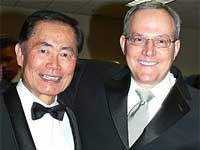 George Takei and Brad Altman George Takei and Brad Altman