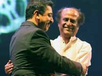 Rajinikanth and Kamal Hassan Rajinikanth and Kamal Hassan