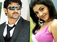 Prabhas and Kajal Agarwal Prabhas and Kajal Agarwal
