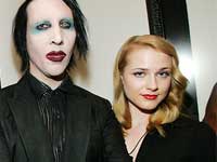 Marilyn Manson, Evan Rachel Wood Marilyn Manson, Evan Rachel Wood
