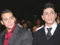 Salman and Shahrukh Salman and Shahrukh