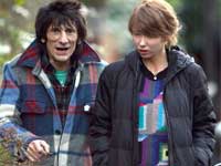Ronnie Wood, Katia Ivanova Ronnie Wood, Katia Ivanova