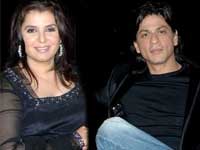 Shahrukh Khan and Farah Khan Shahrukh Khan and Farah Khan