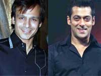 Salman Khan and Vivek Oberoi Salman Khan and Vivek Oberoi