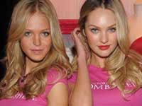 Candice Swanepoel and Erin Heatherton Candice Swanepoel and Erin Heatherton