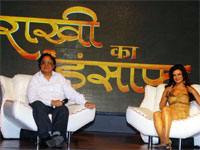 Moti Sagar and Rakhi Sawant Moti Sagar and Rakhi Sawant