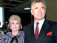 Zsa Zsa Gabor and Frederick Prinz Zsa Zsa Gabor and Frederick Prinz