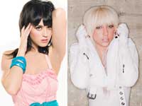 Katy Perry and Lady Gaga Katy Perry and Lady Gaga