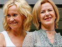 Anni-Frid Lyngstad and Agnetha Faltskog Anni-Frid Lyngstad and Agnetha Faltskog