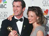 Jodie Foster and Mel Gibson Jodie Foster and Mel Gibson