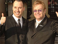 Sir Elton John and David Furnish Sir Elton John and David Furnish