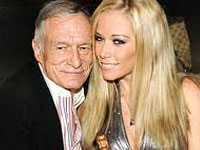 Hugh Hefner and Kendra Wilkinson Hugh Hefner and Kendra Wilkinson