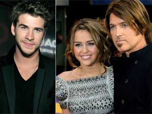 Billy Ray Cyrus and Miley Cyrus Billy Ray Cyrus and Miley Cyrus