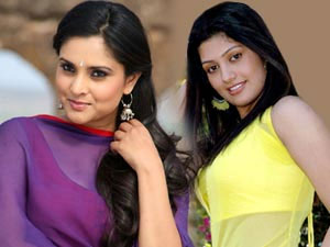 Ramya and Radhika Ramya and Radhika