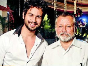Pankaj and Shahid Kapoor Pankaj and Shahid Kapoor