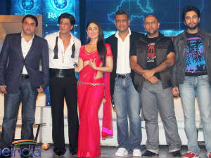 Shahrukh Khan at the Ra.One music launch Shahrukh Khan at the Ra.One music launch