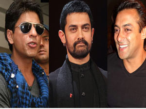 Shahrukh, Salman and Aamir Shahrukh, Salman and Aamir