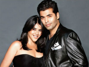 Karan Johar and Ekta Kapoor Karan Johar and Ekta Kapoor