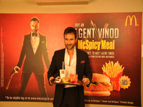 Agent Vinod McSpicy meal Agent Vinod McSpicy meal