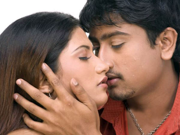 Image result for Nan usire's Rahul and Keerthi's kissing scene