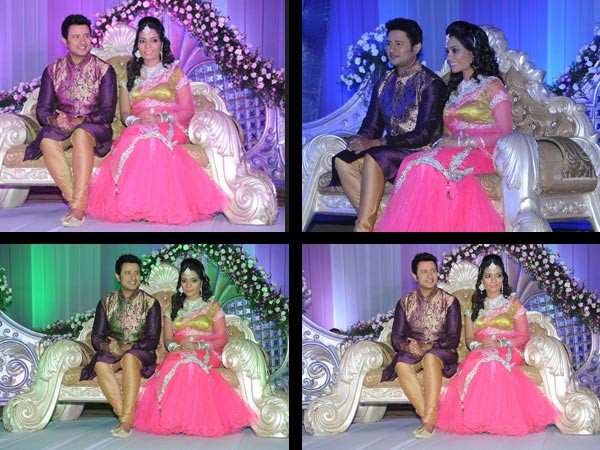 Raja Abel, Amritha Host Wedding Reception In Hyderabad Raja Abel, Amritha Host Wedding Reception In Hyderabad