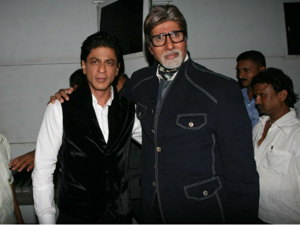 Shahrukh Khan with Amitabh Bachchan Shahrukh Khan with Amitabh Bachchan