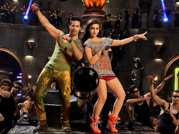 Alia Bhatt in the film Varun Dhawan Alia Bhatt in the film Varun Dhawan
