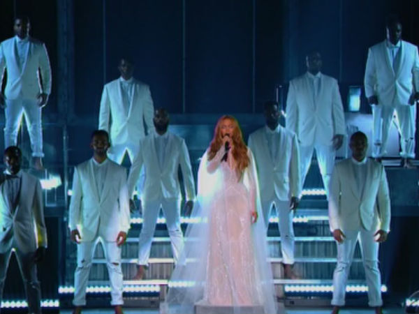 Beyonce Grammys 2015 Performance Beyonce Grammys 2015 Performance