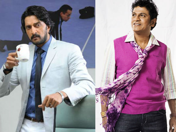 Image result for sudeep  with Shivrajkumar