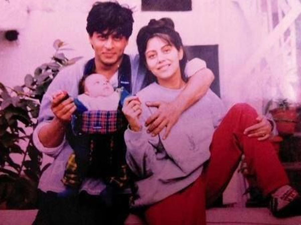 10 Adorable & Rare Pics Of Shahrukh Khan With His Kids - Filmibeat