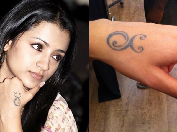 Tattoo On Nagarjuna Hand | tattoo madness trisha gets inked for the third time Tattoo On Nagarjuna Hand | tattoo madness trisha gets inked for the third time