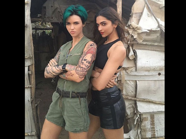 Deepika Padukone From The Sets Of xXx Sequel!