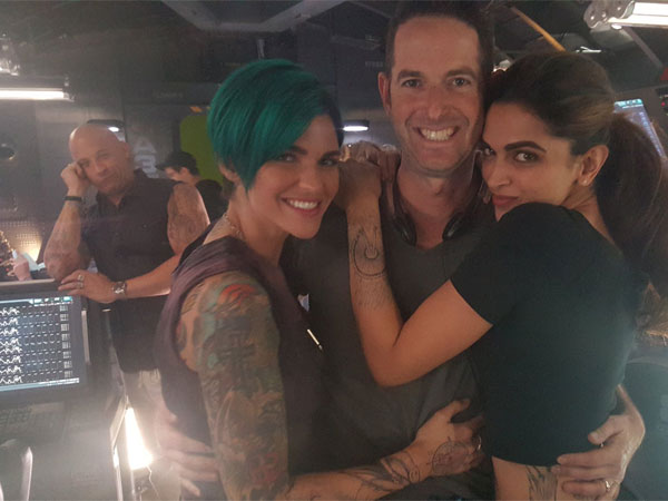 Deepika Padukone From The Sets Of xXx Sequel!