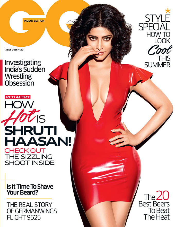 PHOTOS: Shruti Haasan Sizzles On The Covers Of GQ PHOTOS: Shruti Haasan Sizzles On The Covers Of GQ
