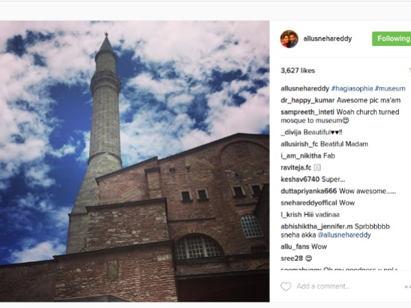 IN PHOTOS: Allu Arjun & Sneha Reddy's Turkey Diaries