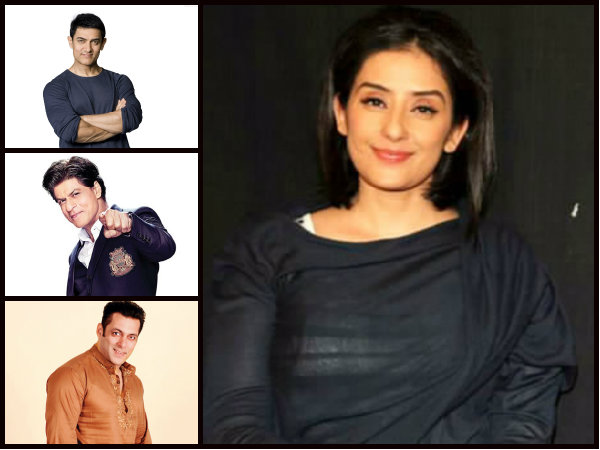 here-s-what-manisha-koirala-has-to-say-about-the-khan-trio-of-the-b-town here-s-what-manisha-koirala-has-to-say-about-the-khan-trio-of-the-b-town