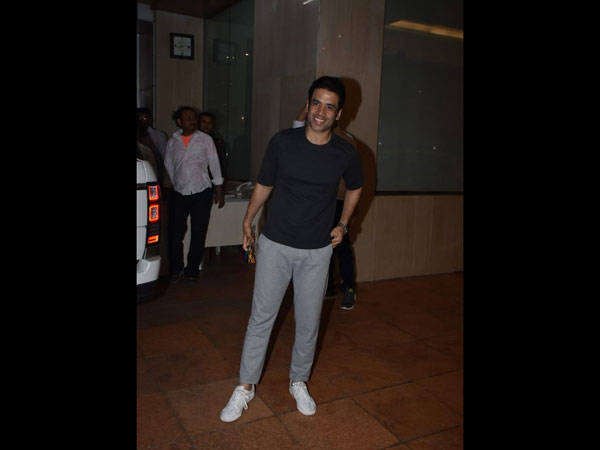 Tusshar Kapoor Is All Smiles At Baby Ravie's Naming Ceremony