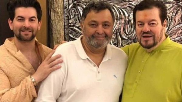 When Rishi Visited Mukesh Residence For Ganpati Darshan After His Return From New York