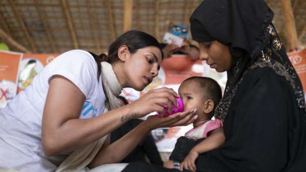 Priyanka On A UNICEF Tour