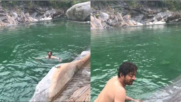 Irrfan Khan During Family Vacation